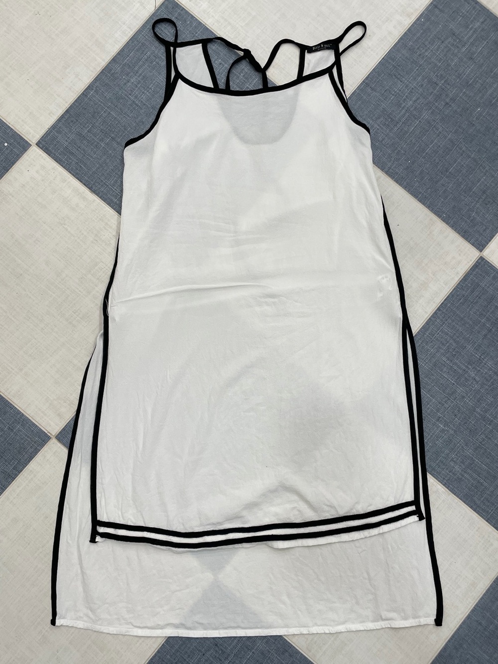 BIZIO & SOCI Brooklyn White Tunic Top